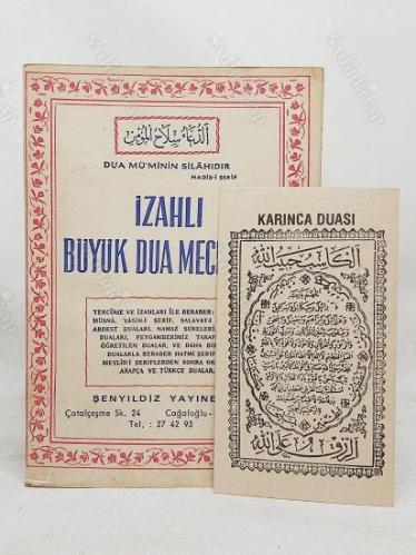 İzahlı Büyük Dua Mecmuası + Karınca Duası