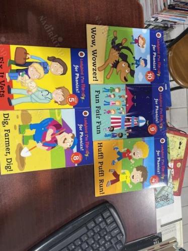 Ladybird İ'm Ready For Phonics Level 4,5,8,9,10