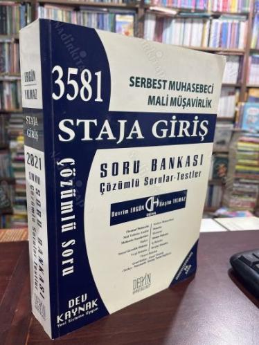 SERBEST MUHASEBECİ MALİ MÜŞAVİRLİK STAJA GİRİŞ ÇÖZÜMLÜ SORU BANKASI 3581 27 bs