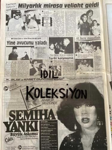 SÜPER GAZETE AKTÜELİTE VE MAGAZİN GAZETESİ - DOĞUM GÜNÜ HEDİYESİ (TURKİSH - NEWSPAPER) - 11 EYLÜL 1986 - TAM TAKIM 12 SAYFADIR - Tam Sayfa Mazda Reklamı- Tam Sayfa Zehirli Çiçek Film Afişi-Sakıp Sabancı-Banu Alkan-Kaya Sabancı-Aynur-Sevim Egesoy-Füze Güney-Şeyda Sungurlar-Neşe Aksoy-Hülya Avşar-Alev Sayın-Hülya İslı-Zeki Alasya-Nilgün Ersoy-Cüneyt Arkın-Betol Hanım-Derya Arbaş-Zerrin Arbaş-Müserref Akay-Mahmut Tezcan-Necdet Sezer-Samime Sanay-Erol Solak-Ömer Şan-Bilge Şan-Yusuf Sezgin-Sevim Özün-Aliye Rona-Hüseyin Peyda-Jale Öz-Cahide Adanalı-Ayşecik-Nejat Gürçen-Hakkı Kıvanç-Hasan Demirkaynat-Yaşar Şener-Murat Avcı-Kemal Özkan-Hilmi Coşkun-Şadan Adanalı-Mustafa Taşova-Vecdi Uygun-Sadettin Erbil-Yiğit Uygun-Mehmet Dinler-Ali Gündoğdu-Kenan Kurt-Necmettin Akdoğan-Emel Sayın-Sibel Kasapoğlu-İsmet Kasapoğlu-Ali Murat-Yılmaz Zafer-Zuhal Olcay-Fikret Şenes-Alp Yaralsın-Ahu Tuğba-Semiha Yankı-Müjde Ar-Ünal Aysal-Abkul İleşen-İbo-Barbara Shultz-Bergen-Nadja Atos Böcöl-Ercan-Mazhar Alanson-Şir