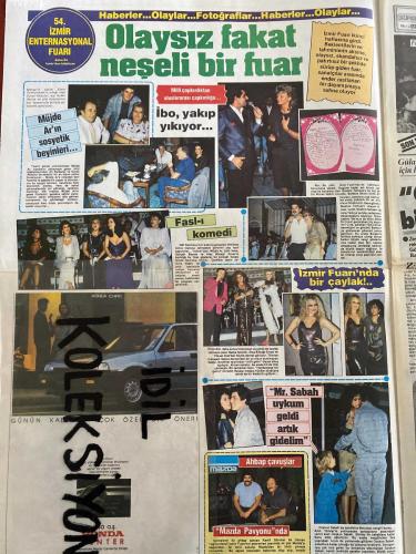 SÜPER GAZETE AKTÜELİTE VE MAGAZİN GAZETESİ - DOĞUM GÜNÜ HEDİYESİ (TURKİSH - NEWSPAPER) - 11 EYLÜL 1986 - TAM TAKIM 12 SAYFADIR - Tam Sayfa Mazda Reklamı- Tam Sayfa Zehirli Çiçek Film Afişi-Sakıp Sabancı-Banu Alkan-Kaya Sabancı-Aynur-Sevim Egesoy-Füze Güney-Şeyda Sungurlar-Neşe Aksoy-Hülya Avşar-Alev Sayın-Hülya İslı-Zeki Alasya-Nilgün Ersoy-Cüneyt Arkın-Betol Hanım-Derya Arbaş-Zerrin Arbaş-Müserref Akay-Mahmut Tezcan-Necdet Sezer-Samime Sanay-Erol Solak-Ömer Şan-Bilge Şan-Yusuf Sezgin-Sevim Özün-Aliye Rona-Hüseyin Peyda-Jale Öz-Cahide Adanalı-Ayşecik-Nejat Gürçen-Hakkı Kıvanç-Hasan Demirkaynat-Yaşar Şener-Murat Avcı-Kemal Özkan-Hilmi Coşkun-Şadan Adanalı-Mustafa Taşova-Vecdi Uygun-Sadettin Erbil-Yiğit Uygun-Mehmet Dinler-Ali Gündoğdu-Kenan Kurt-Necmettin Akdoğan-Emel Sayın-Sibel Kasapoğlu-İsmet Kasapoğlu-Ali Murat-Yılmaz Zafer-Zuhal Olcay-Fikret Şenes-Alp Yaralsın-Ahu Tuğba-Semiha Yankı-Müjde Ar-Ünal Aysal-Abkul İleşen-İbo-Barbara Shultz-Bergen-Nadja Atos Böcöl-Ercan-Mazhar Alanson-Şir