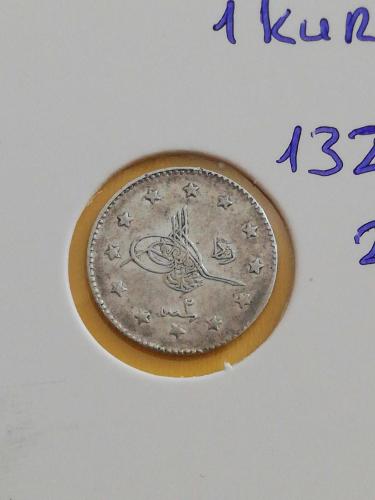 M.Reşad 1 kuruş 1327/2 çil altı kapama içinde