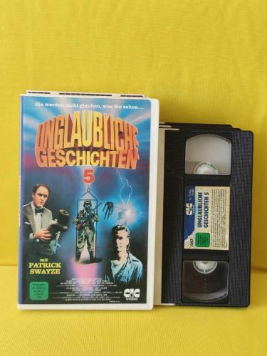UNGLAUBLICHE GESCHICHTEN 5 (İNANILMAZ ÖYKÜLER 5 ALMANCA VHS KORKU FİLMİ)