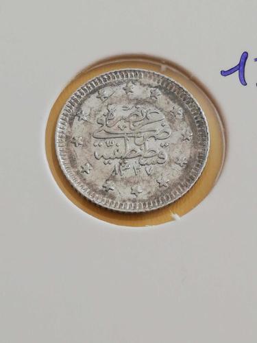 M.Reşad 1 kuruş 1327/2 çil altı kapama içinde