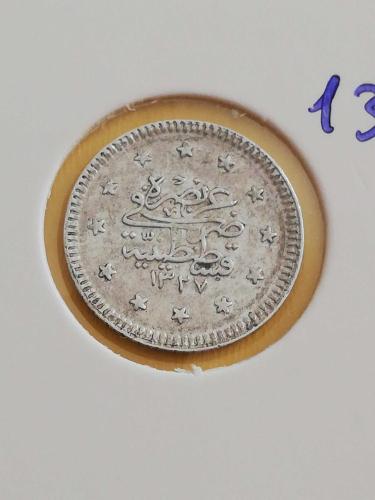 M.Reşad 1 kuruş 1327/2 çil altı kapama içinde