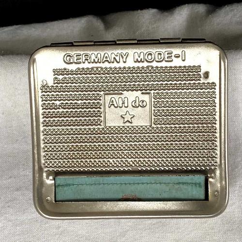 1950 Alman AH do Metal Tütün Sarma Kutusu