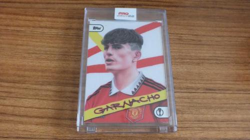 Project22 Topps Alejandro Garnacho Manchester United Ressam By  Sanil Chitrakar