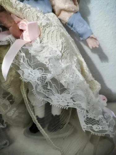 41 cm porselen bebek kontes matmazel bebek AYAKLIK var, çok güzel