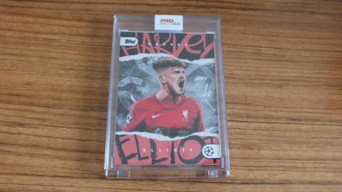 Project22 Topps Harvey Elliott Liverpool Ressam By Dan Leydon