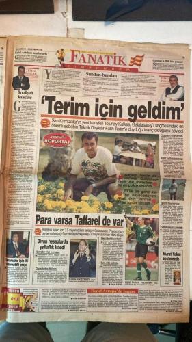 FANATİK SPOR GAZETESİ - TURKISH NEWSPAPER - DOĞUM GÜNÜ HEDİYESİ  - EKSİKSİZ TAM TAKIM GAZETE - 13 HAZİRAN 1998 CUMARTESİ - SAYI: 937 - MARC RIEPER - DUGARRY - ISSA - HENRY - AZİZ YILDIRIM - JOACHIM LÖW - SALOU - HELMUT KOHL - SABIN ILIE - TOLUNAY - FATİH TERİM - ABDULLAH - ROBERTO BAGGIO - CESARE MALDINI - RONALDO - JURGEN KLINSMANN - NJANKA - ROGER MILLA - OWEN - SHEARER - GERÇEK SPOR GAZETESİ - FANATİK - BU VATAN HEPİMİZİN - SUUDİ ARABİSTAN 0-1 DANİMARKA - FRANSA 3-0 GÜNEY AFRİKA - PARAGUAY 0-0 BULGARİSTAN - LÖW İLE ŞAMPİYONUZ - KANARYA’NIN ALMAN HOCASI GELDİ - SABIN ILIE VALENCIA’DA - ANTALYA’DA TATİLİN TADI BAŞKA - ABDULLAH ÖFKE KUSTU - FENER’DE GENEL KURUL GÜNÜ - TOLUNAY’DAN TERİM’E BÜYÜK ÖVGÜ - HALK KAHRAMANI SALAS - BAGGIO’DAN SEVGİLERLE - HOROZ FARKLI ÖTTÜ - RONALDO’YA AİLE MORALİ - KLINSMANN ABD YOLCUSU - FRANSA EZDİ GEÇTİ - FIFA BİLETE EL KOYDU - ADA’NIN GENÇ KRALI NJANKA - OWEN FORMAYI İSTEDİ - SHEARER’İN VELİATI OWEN - GALATASARAY - FENERBAHÇE - BEŞİKTAŞ - TRABZONSPOR - KAS