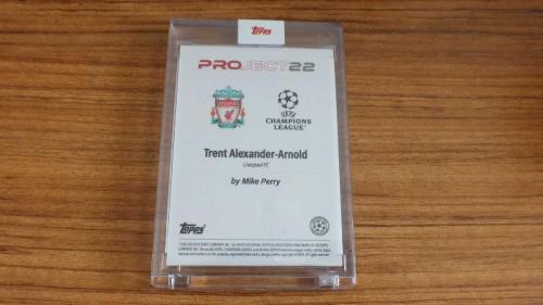 Project22 Topps Trent Alexander-Arnold Liverpool Ressam By Mike Perry