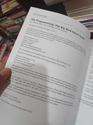 iOS Programming: The Big Nerd Ranch Guide 4th Edıtıon