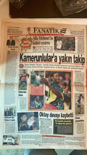 FANATİK SPOR GAZETESİ - TURKISH NEWSPAPER - DOĞUM GÜNÜ HEDİYESİ  - EKSİKSİZ TAM TAKIM GAZETE - 18 HAZİRAN 1998 PERŞEMBE - SAYI: 942 - CAN UYGUC - DI BIAGGIO - VIERI - FILIPESCU - AZİZ YILDIRIM - TOSHACK - FATİH TERİM - RONALDO - BEBETO - DUNGA - RIVALDO - LEONARDO - EDMUNDO - GLENN HODDLE - PAUL SCHOLES - ALAN SHEARER - GERÇEK SPOR GAZETESİ - FANATİK - BU VATAN HEPİMİZİN - AVUSTURYA’DAN ŞİLİ’YE AYNI VALS - İTALYA GALİBİYETİ YAKALADI - BREZİLYA HEM SAMBA HEM SKOR - FİLIPESCU SOCIEDAD YOLUNDA - FENER’İN LADY’Sİ - TOSHACK TAKİPTE - OKTAY MAHKEMEYİ KAYBETTİ - TRABZONSPOR’DA TATİL BİTTİ - İRAN KUPADAN ÇEKİLMİYOR - HEM SAMBA HEM SKOR - RONALDO ATTI ATTIRDI - ZAGALLO’DAN DOĞRU SEÇİM - BAİANO BİLDİĞİNİZ GİBİ - HODDLE İLACINI BULDU - SHEARER ROMANYA’YA BİLENİYOR - YENİ GAZZA: SCHOLES - KARABORSA PATLADI - ROMANYA’DAN BASINA TEPKİ - TOULOUSE’TA HUZURSUZLUK - BREZİLYA 3-0 FAS - İTALYA 3-0 KAMERUN - AVUSTURYA 1-1 ŞİLİ - İNGİLTERE 2-0 TUNUS - GALATASARAY - FENERBAHÇE - BEŞİKTAŞ - TRABZONSPOR - REAL