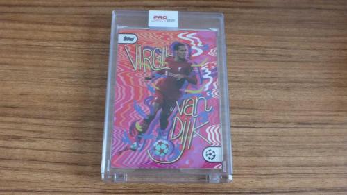 Project22 Topps Virgil van Dijk Liverpool Ressam By Mike Perry