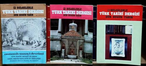 BELGELERLE TÜRK TARİHİ DERGİSİ Aylık Dergi, 1967 - 2005 [İLK - İKİNCİ - ÜÇÜNCÜ SERİ, AZ EKSİKLİ TAKIM]