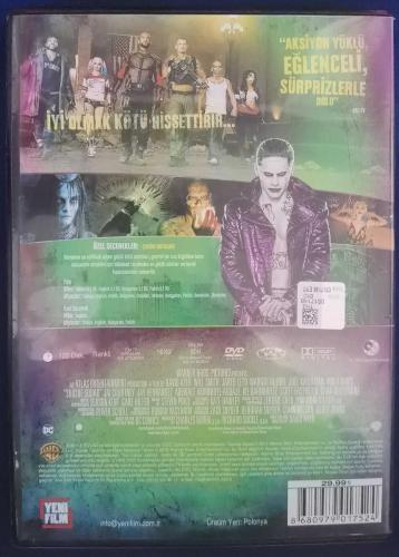 SUICIDE SQUAD - GERÇEK KÖTÜLER DVD
