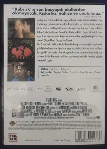 EYES WIDE SHUT DVD