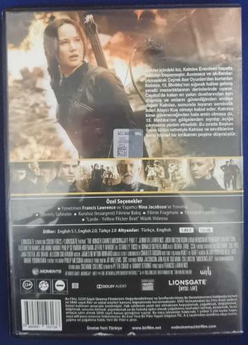 THE HUNGER GAMES MOCKINGJAY PART 1 - AÇLIK OYUNLARI ALAYCI KUŞ BÖLÜM 1 DVD