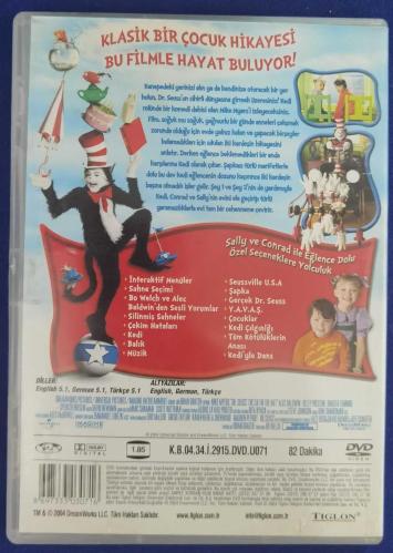 DR. SEUSS THE CAT IN THE HAT - ŞAPKALI KEDİ - MIKE MYERS DVD