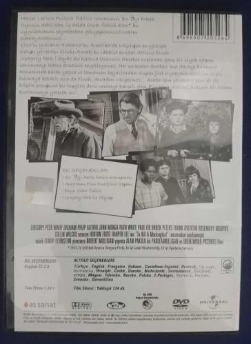 TO KILL A MOCKINGBIRD - BÜLBÜLÜ ÖLDÜRMEK - GREGORY PECK DVD