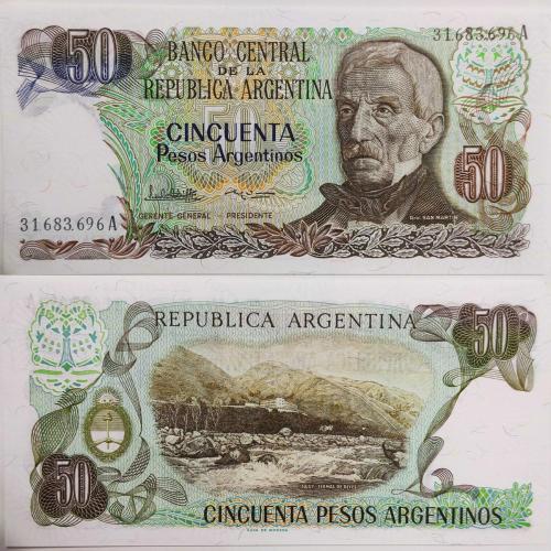 LOT.17 » Arjantin 50 pesos 1980'ler..