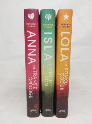 LOLA ve Komşu Çocuk - ANNA ve Fransız Öpücüğü - ISLA ve Mutlu Son [3 CİLT TAKIM] CİLTLİ ŞÖMİZLİ