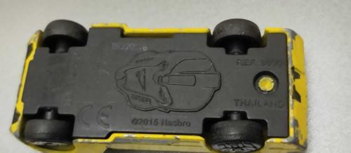 2015 YILI HASBRO Transformers Robots in Disguise Metal Mini Car Bumblebee. DÖKÜM 1/64 Ölçek KULLANILMIŞ
