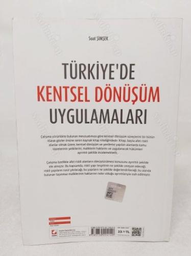 TÜRKİYE'DE KENTSEL DÖNÜŞÜM UYGULAMALARI - 1. BASKI