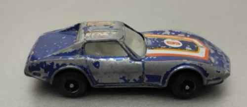 LOT.14 » 1980 YILI YATMİNG CORVETTE  DÖKÜM 1/64 Ölçek KULLANILMIŞ