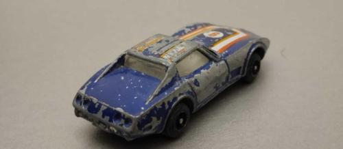 1980 YILI YATMİNG CORVETTE  DÖKÜM 1/64 Ölçek KULLANILMIŞ