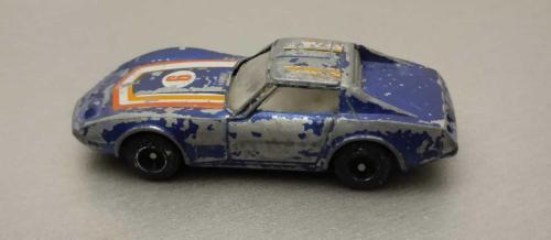 1980 YILI YATMİNG CORVETTE  DÖKÜM 1/64 Ölçek KULLANILMIŞ