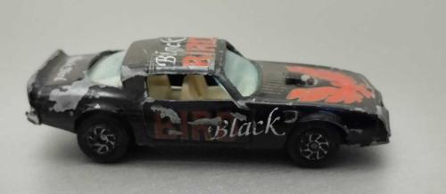 LOT.17 » 1978 Yatming Die Cast Pontiac Trans-AM Blackbird Firebird   DÖKÜM 1/64 Ölçek KULLANILMIŞ