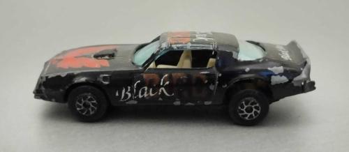 1978 Yatming Die Cast Pontiac Trans-AM Blackbird Firebird   DÖKÜM 1/64 Ölçek KULLANILMIŞ