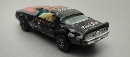 1978 Yatming Die Cast Pontiac Trans-AM Blackbird Firebird   DÖKÜM 1/64 Ölçek KULLANILMIŞ