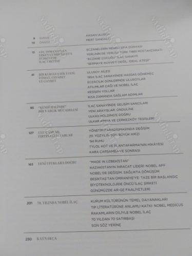 Yarını 70'inde Saklı Geçmişten Günümüze Nobel İlaç ( Deri Cilt Özel Baskı )