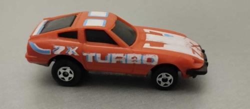 LOT.18 » 1980 Kidco Burnin Key Cars Datsun 280 ZX Turbo 1/64 Ölçek KULLANILMIŞ