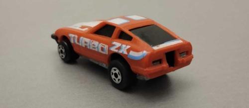 1980 Kidco Burnin Key Cars Datsun 280 ZX Turbo 1/64 Ölçek KULLANILMIŞ