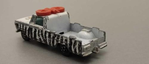 LOT.19 » 1972 YILI MAJORETTE Dodge Safari Pick Up 1/80 Ölçek KULLANILMIŞ