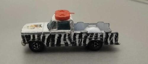 1972 YILI MAJORETTE Dodge Safari Pick Up 1/80 Ölçek KULLANILMIŞ