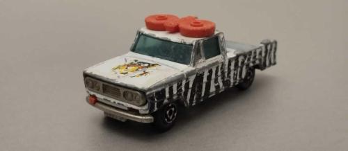 1972 YILI MAJORETTE Dodge Safari Pick Up 1/80 Ölçek KULLANILMIŞ