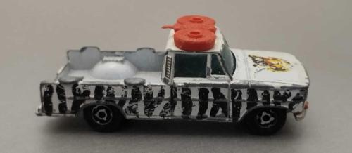 1972 YILI MAJORETTE Dodge Safari Pick Up 1/80 Ölçek KULLANILMIŞ