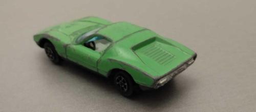 1972 YILI Yat Ming Lamborghini Miura HONG KONG ÜRETİMİ  NADİR  1/64 Ölçek KULLANILMIŞ