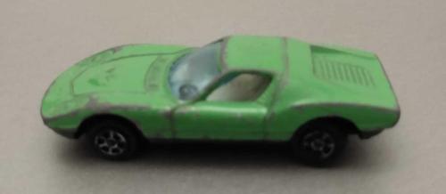 1972 YILI Yat Ming Lamborghini Miura HONG KONG ÜRETİMİ  NADİR  1/64 Ölçek KULLANILMIŞ