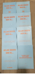 ALLAH DOSTU DER Kİ 8 Cilt - TAM TAKIM - 2.BASKI