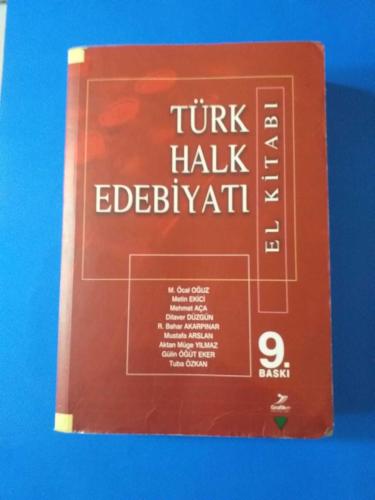 TÜRK HALK EDEBİYATI EL KİTABI 9. BASKI