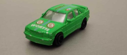HTI MARKA Mercedes-Benz 190E DÖKÜM 1:64 Ölçek KULLANILMIŞ