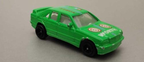 HTI MARKA Mercedes-Benz 190E DÖKÜM 1:64 Ölçek KULLANILMIŞ