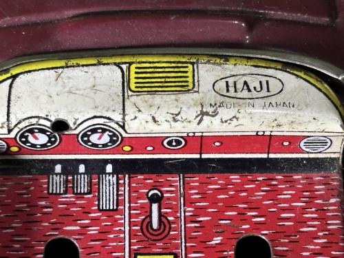 1960 lar japon haji Marka teneke Mercedes araba 15,5 cm 5 cm