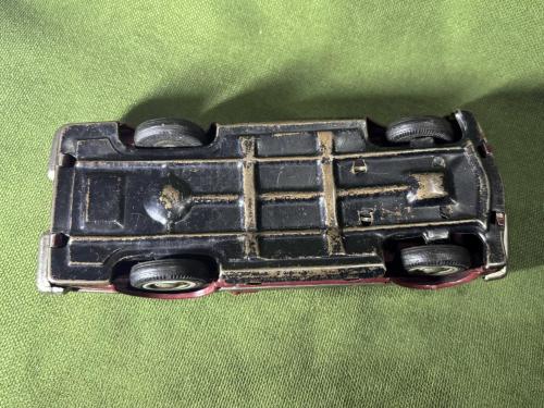 1960 lar japon haji Marka teneke Mercedes araba 15,5 cm 5 cm