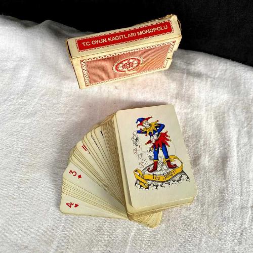 1970 T.C. Oyun Kağıtları Monopolü Briç Seti